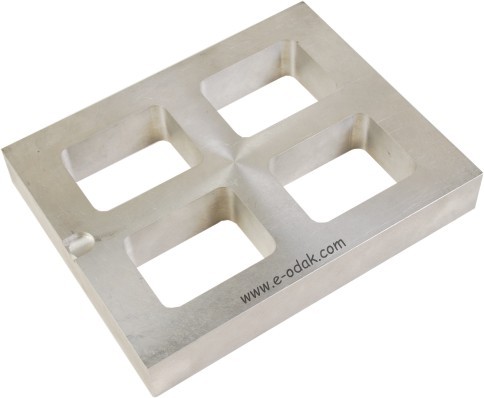 Dörtlü Kauçuk Pişirme Kalıbı