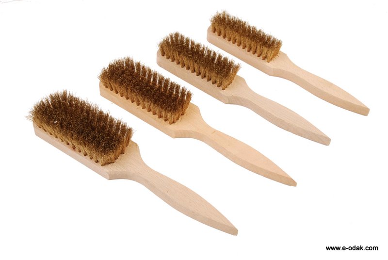 Tahta Saplı Tel Fırça