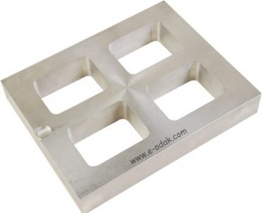 Dörtlü Kauçuk Pişirme Kalıbı